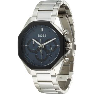 Analogové hodinky BOSS Black tmavě modrá / stříbrná / bílá