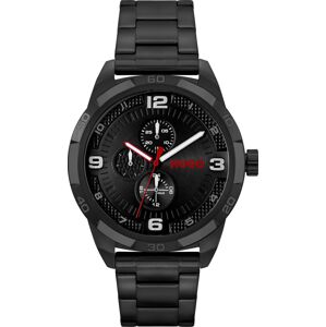 Analogové hodinky HUGO červená / černá / bílá