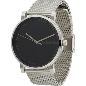 Analogové hodinky Calvin Klein černá / stříbrná