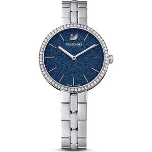 Swarovski Analogové hodinky tmavě modrá / stříbrná