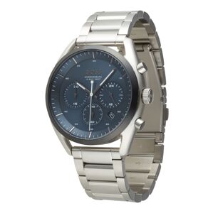 Analogové hodinky 'TOP' BOSS Black enciánová modrá / stříbrná