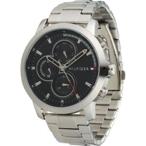 Analogové hodinky Tommy Hilfiger černá / stříbrná