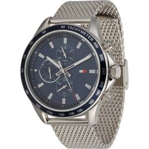 Analogové hodinky Tommy Hilfiger marine modrá / šedá / stříbrná