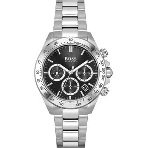 Analogové hodinky BOSS Black černá / stříbrná