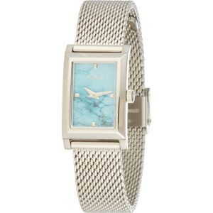 FURLA Analogové hodinky aqua modrá / stříbrná