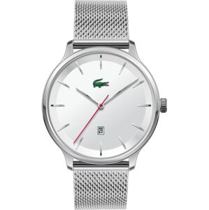 Analogové hodinky Lacoste zelená / červená / stříbrná / bílá