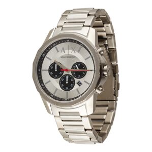 Analogové hodinky Armani Exchange červená / černá / stříbrná
