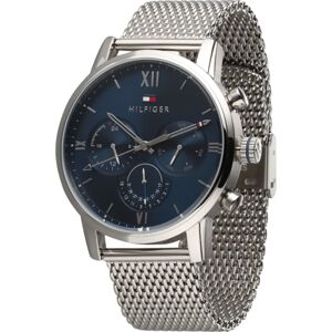 Analogové hodinky Tommy Hilfiger námořnická modř / stříbrná
